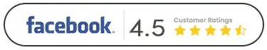 Facebook logo in blue text